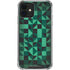 Black & Green iPhone 12 Mini Clear Case