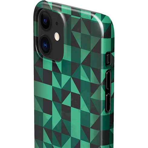 Black & Green iPhone 12 Mini Lite Case