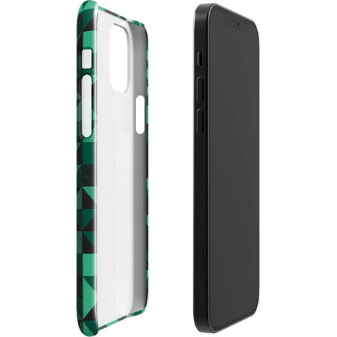 Black & Green iPhone 12 Mini Lite Case