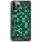 Black & Green iPhone 12 Pro Max Clear Case