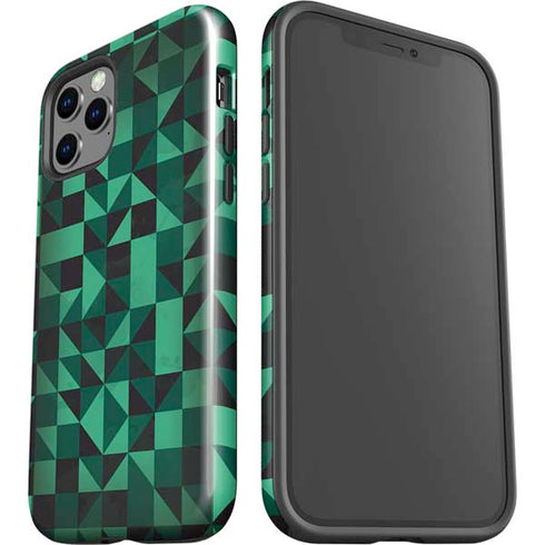 Black & Green iPhone 12 Pro Max Impact Case