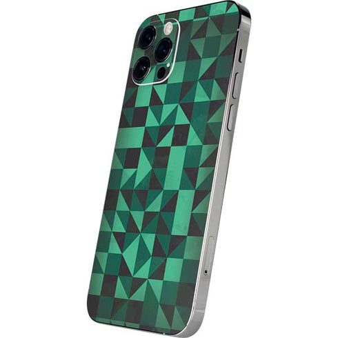 Black & Green iPhone 12 Pro Max Skin