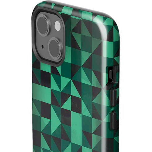 Black & Green iPhone 13 Impact Case