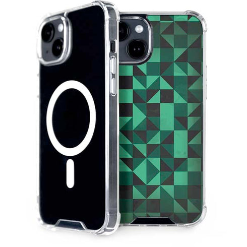 Black & Green iPhone 13 MagSafe Case