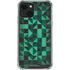 Black & Green iPhone 13 Mini Clear Case