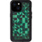 Black & Green iPhone 13 Mini Waterproof Case