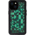 Black & Green iPhone 13 Mini Waterproof Case