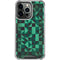 Black & Green iPhone 13 Pro Clear Case