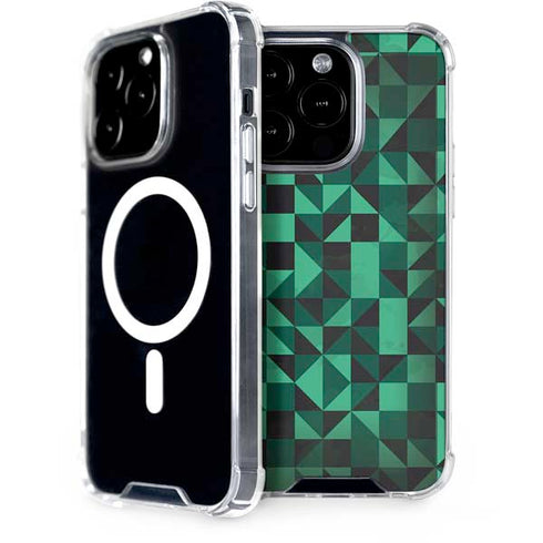 Black & Green iPhone 13 Pro MagSafe Case