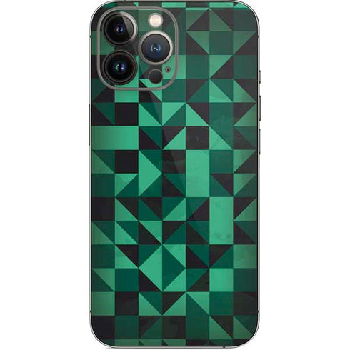 Black & Green iPhone 13 Pro Max Skin
