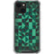 Black & Green iPhone 14 Plus Clear Case