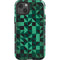 Black & Green iPhone 14 Impact Case