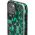 Black & Green iPhone 15 Impact Case