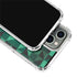 Black & Green iPhone 15 Pro Clear Case