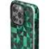 Black & Green iPhone 14 Pro Impact Case