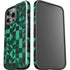 Black & Green iPhone 15 Pro Impact Case