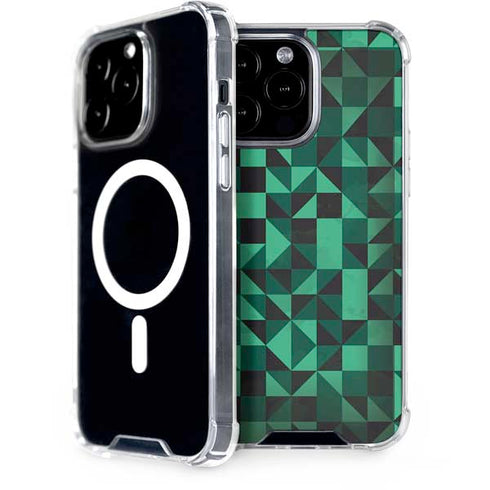 Black & Green iPhone 14 Pro Max MagSafe Case