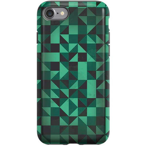 Black & Green iPhone SE (2nd & 3rd Gen) Pro Case