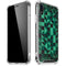 Black & Green iPhone XR Clear Case
