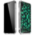 Black & Green iPhone XR Clear Case