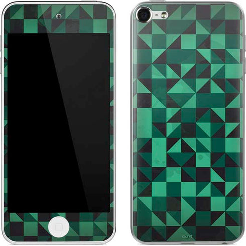 Black & Green Apple iPod Skin