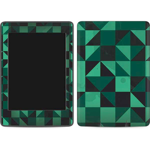 Black & Green Amazon Kindle Skin