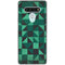 Black & Green LG Stylo 6 Clear Case