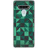 Black & Green LG Stylo 6 Clear Case