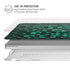 Black & Green MacBook Air 13in M1 (2021) Case plus Skin