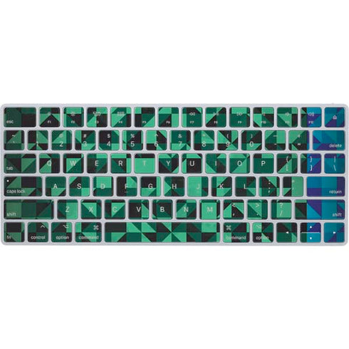 Black & Green Magic Keyboard Skin
