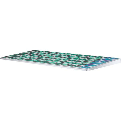 Black & Green Magic Keyboard Skin