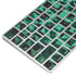Black & Green Magic Keyboard Skin