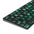 Black & Green Magic Keyboard with Numeric Keypad Skin