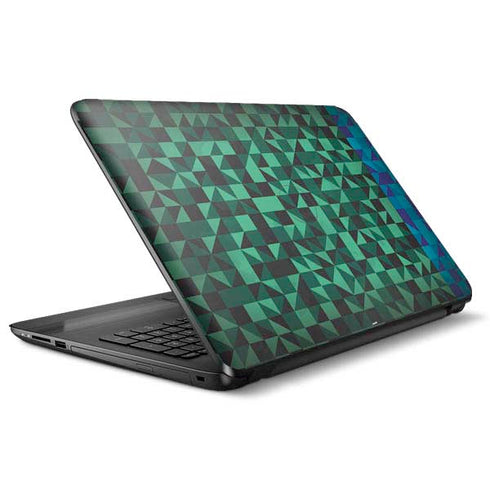 Black & Green HP Notebook Skin