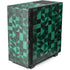 Black & Green NZXT H510 Compact ATX Mid-Tower Case Skin
