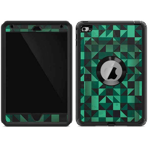 Black & Green Otterbox Defender iPad Skin