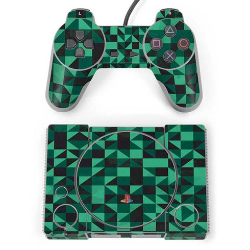 Black & Green PlayStation Classic Bundle Skin