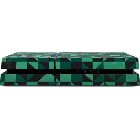 Black & Green PS4 Console Skin
