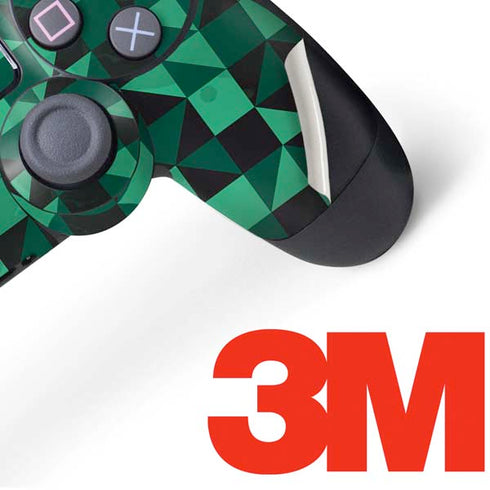 Black & Green PS4 Controller Skin