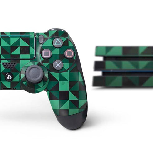 Black & Green PS4 Pro Bundle Skin