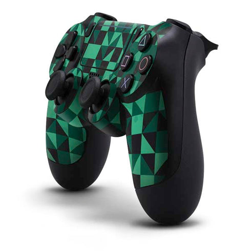 Black & Green PS4 Pro/Slim Controller Skin