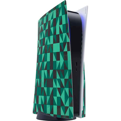 Black & Green PS5 Console Skin