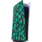 Black & Green PS5 Digital Edition Console Skin