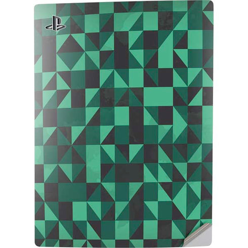 Black & Green PS5 Digital Edition Console Skin