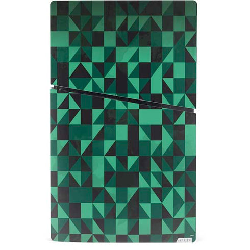 Black & Green PS5 Slim Digital Edition Bundle Skin