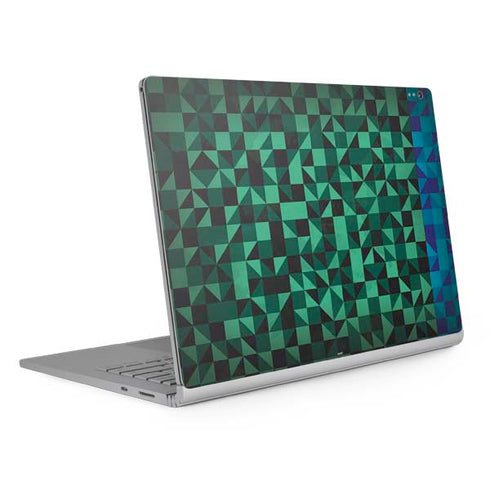 Black & Green Surface Book 2 15in Skin