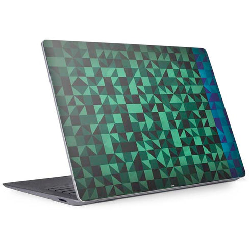 Black & Green Surface Laptop 3 13.5in Skin