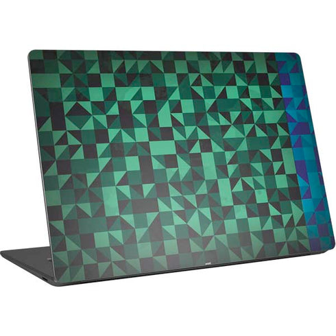 Black & Green Surface Laptop 4 15in Skin