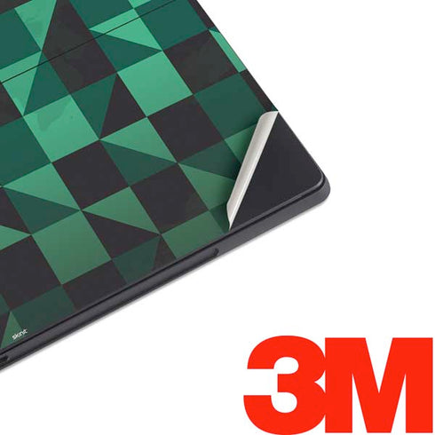 Black & Green Surface Pro 7 Skin
