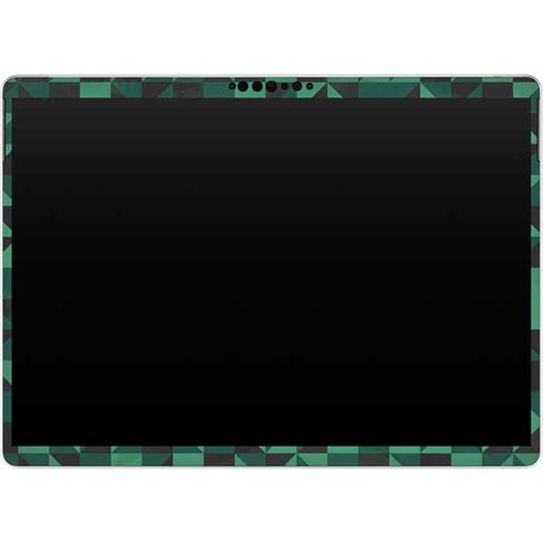 Black & Green Surface Pro 8 Skin